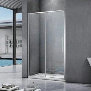Душевая дверь Good Door Idea WTW 140х195 прозрачная, хром (WTW-140-C-CH)