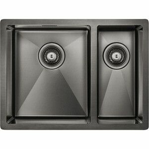 Кухонная мойка Paulmark Annex 59х44 вороненая сталь (PM545944-GML)