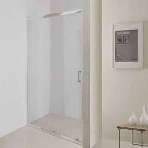 Душевая дверь BelBagno Uno 160х195 прозрачная, хром (UNO-195-BF-1-160-C-Cr)