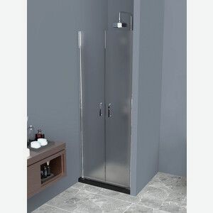 Душевая дверь BelBagno Uno 70х190 рифленое Punto, хром (UNO-B-2-70-P-Cr)