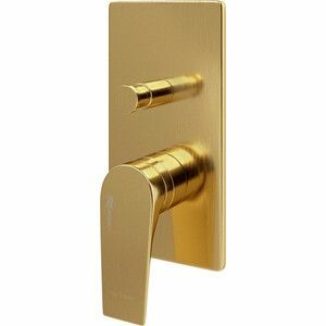 Смеситель для ванны Wasserkraft Aisch матовое золото (5561)