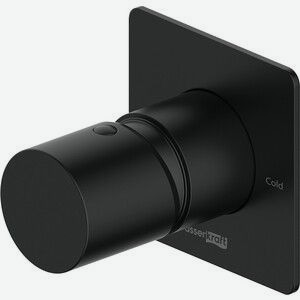 Смеситель для душа Wasserkraft Elbe черный soft-touch (7452)