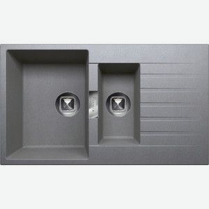 Кухонная мойка Tolero Loft TL-860 №701 серый (473882)