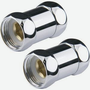 Комплект подключений Point прямое, гайка / гайка 1 х1 , 2 штуки (PN00001)