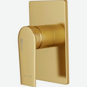 Смеситель для душа Wasserkraft Aisch матовое золото (5551)