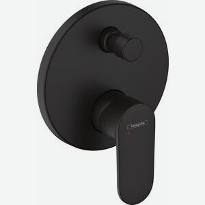 Смеситель для ванны Hansgrohe Vernis Blend встраиваемый, для механизма 01800180, черный матовый (71467670)