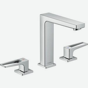 Смеситель для раковины Hansgrohe Metropol с донным клапаном Push-Open, хром (74515000)