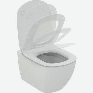 Унитаз подвесной Ideal Standard Tesi с сиденьем микролифт (T355101)
