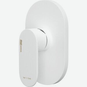 Смеситель для душа Wasserkraft Mindel белый soft-touch (8551)