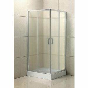 Душевой уголок BelBagno Uno 95х95 рифленый Punto, хром (UNO-195-A-2-95-P-Cr)