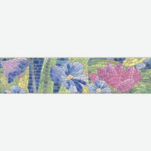Бордюр Kerama Marazzi Сад Моне лаппатированный 7,2x30 см HGD/A95/11000RL