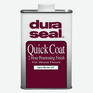 Масло для пола DuraSeal Quick Coat 137, Spice Brown - Перечно-коричневый, кварта 0,95л.