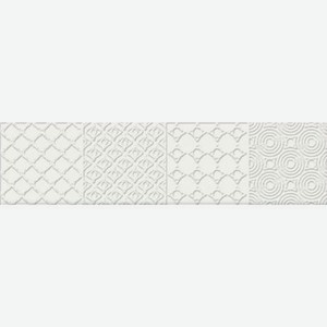 Декор Dual Gres Dolce White 7,3x30 см