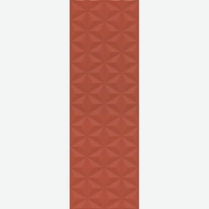 Плитка Kerama Marazzi Диагональ красная структура 25x75 см 12120R
