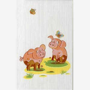 Декор PiezaRosa Fiori 2 Поросята 25х40 см