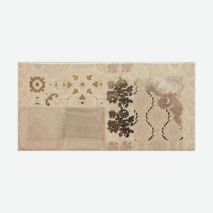 Декор Absolut Keramika Flores Beige 10x20 см