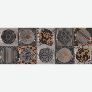 Декор APE Ceramica Concorde Decor Hanoi Grafito 20x50 см