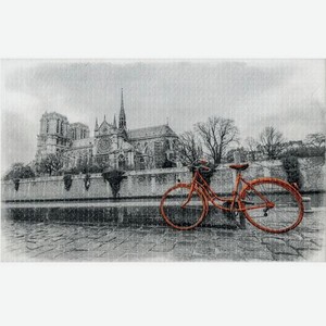 Декор PiezaRosa Сириус Байк Оранжевый 341232 25x40 см