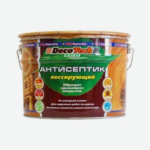 Антисептик Decotech Eco махагон 2,5 л