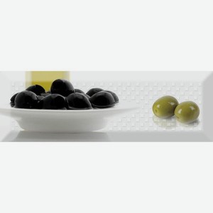 Декор Absolut Keramika Olives Fluor Dec. Olives 01 10x30 см