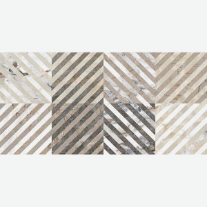 Плитка VitrA Marble-X Геометрический Микс Лаппато Ректификат 30x60 см