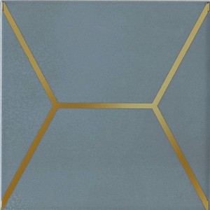 Декор Kerama Marazzi Витраж голубой OPE18117067 15х15 см