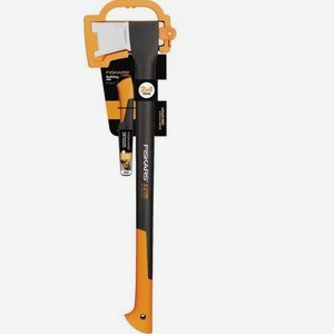 Топор-колун Fiskars х21 + универсальный нож-точилка