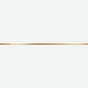 Бордюр Delacora Steel Max Gold BW0SSM09 120x2 см