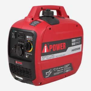 Инверторный бензиновый генератор A-iPower с ручным запуском 2 кВт (A2000IS)