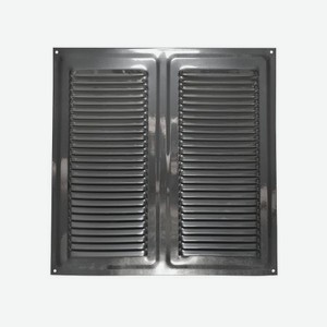 Решетка вентиляционная Трибатрон Полимер хром 250x250 мм