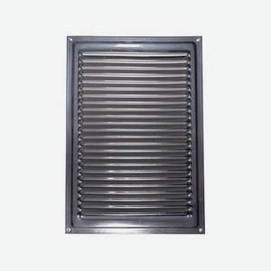Решетка вентиляционная Трибатрон Полимер хром 160x230 мм