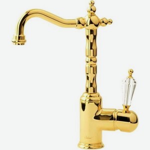 Смеситель для раковины Boheme Imperiale Presente золотой 19,5х21х30,2 см