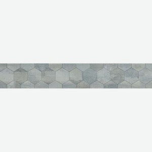 Плитка Opera Tudor D0159081 Intarsio Grigio 15х90 см