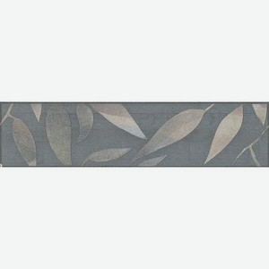 Бордюр Kerama Marazzi Гинардо обрезной серый 7,2x30 см OS/B11/11037R