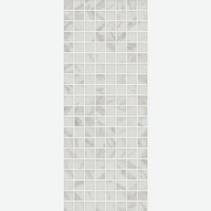 Декор Kerama Marazzi Алькала белый мозаичный 20x50 см MM7203