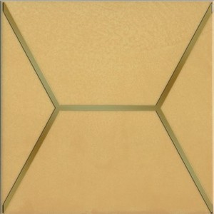 Декор Kerama Marazzi Витраж желтый OPB18117064 15х15 см