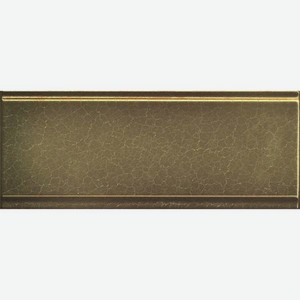 Бордюр Kerama Marazzi Гинардо Металл обрезной 12x30 см BDA015R