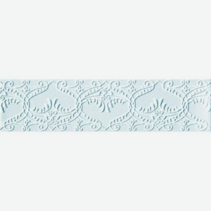 Бордюр Ascot Ceramiche England EG30LD List Acqua Dec 8,1x33,3 см