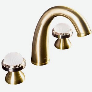 Смеситель для раковины Boheme Satine бронзовый 17,1х14х17 см