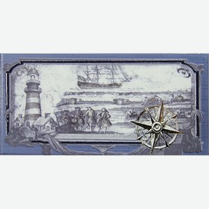 Декор Maritima Ceramics Nautica Cenefa-1 10x20 см