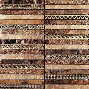 Мозаика Skalini Golden Line GLN-5 30х30 см