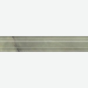 Бордюр Kerama Marazzi Багет Джардини Зеленый BLF005R 40x7,3 см