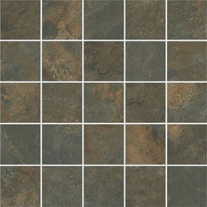 Декор Kerama Marazzi Рамбла коричневый мозаичный 25х25 см MM12132