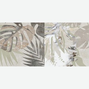 Плитка VitrA Beton-X Marble-Beton Цветочный Лаппато Ректификат 30x60 см