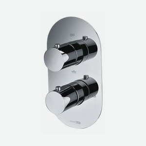 Смеситель термостатический Wasserkraft для ванны и душа Berkel 4844 Thermo