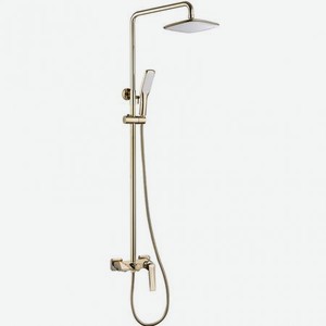 Душевая стойка Boheme Venturo золотая 25х56,1х122 см