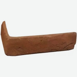 Угловой элемент Керамика красный 25x13 см