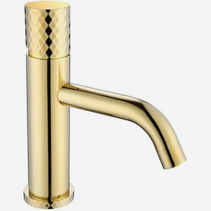 Смеситель для раковины Boheme Stick золотой 4,5х17х21,4 см