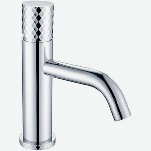 Смеситель для раковины Boheme Stick серебряный 4,5х17х21,4 см