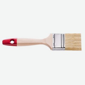 Кисть плоская Hardy N36, топ 90, натуральная светлая щетина 1.5